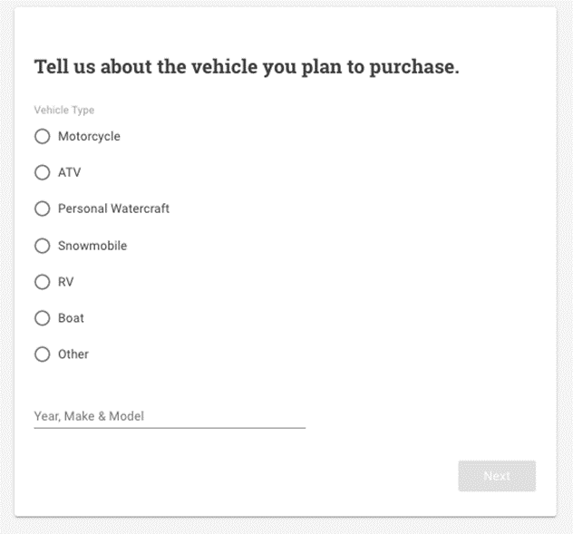 Other Vehicles Banks Can Write Loans On